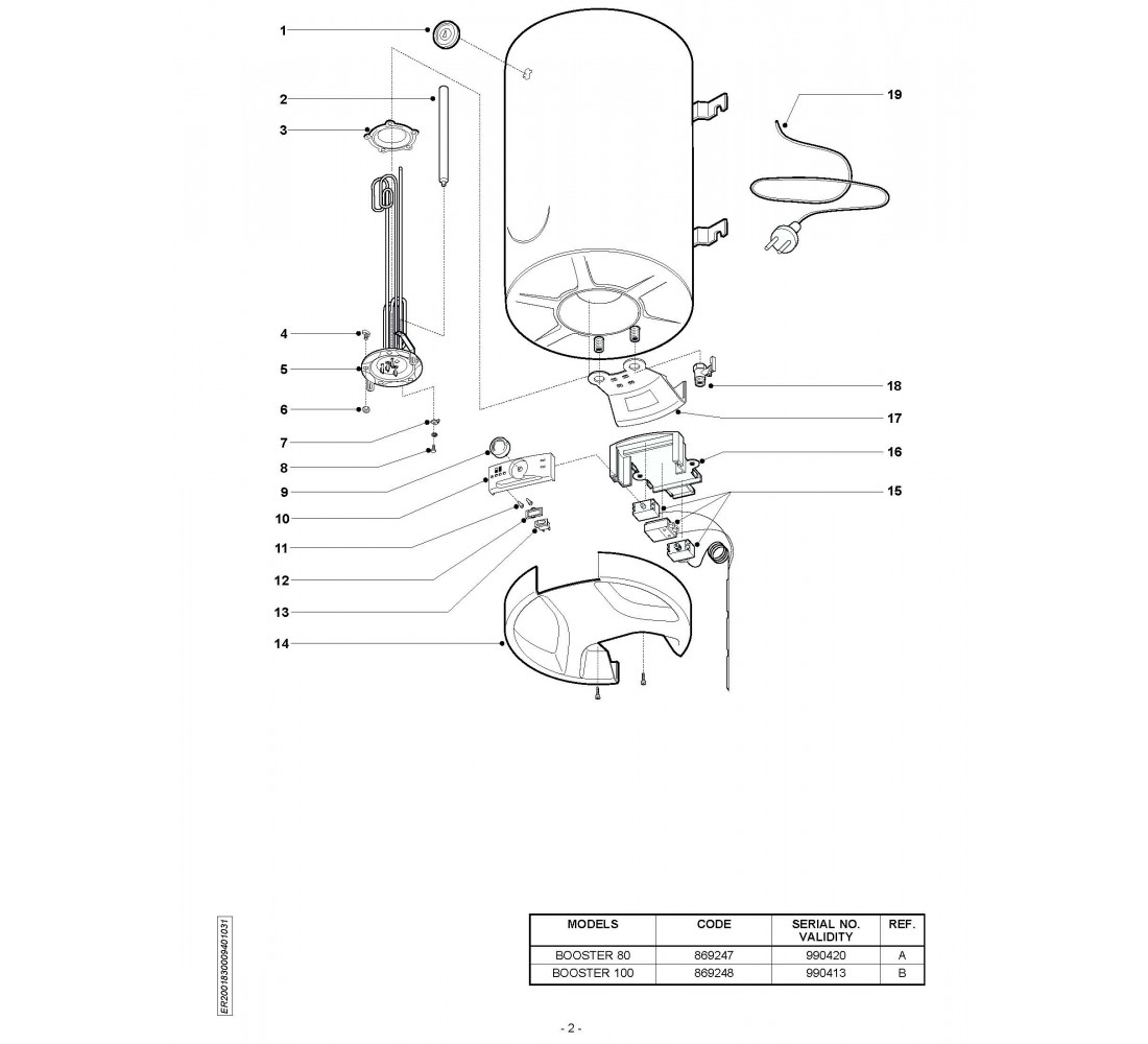 ARISTON MICROGENUS 23, 27 MFFI